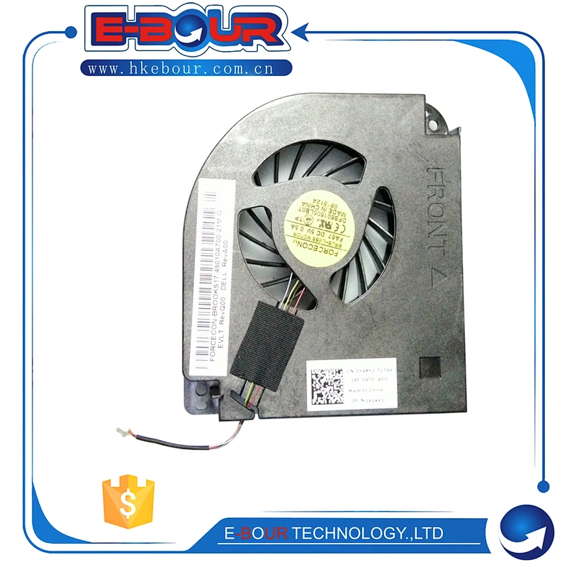 For Dell M6600 M6400 M6500 Laptop CPU Cooling Fan