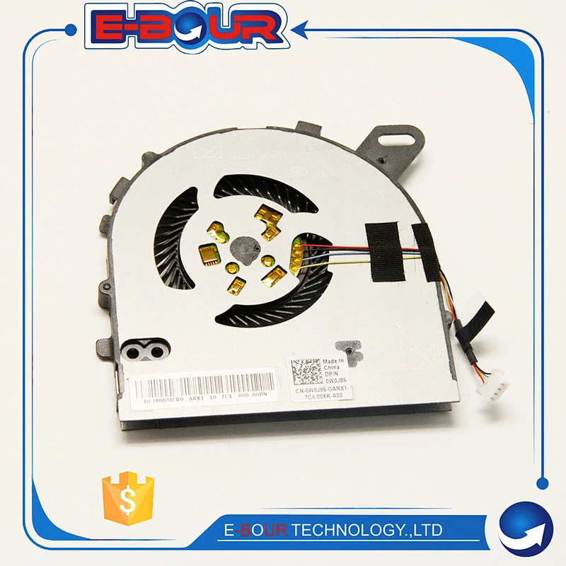 For  Dell Inspiron 7560 V5468 V5568 13-7000 031TPT 31TPT Laptop CPU Cooling Fan