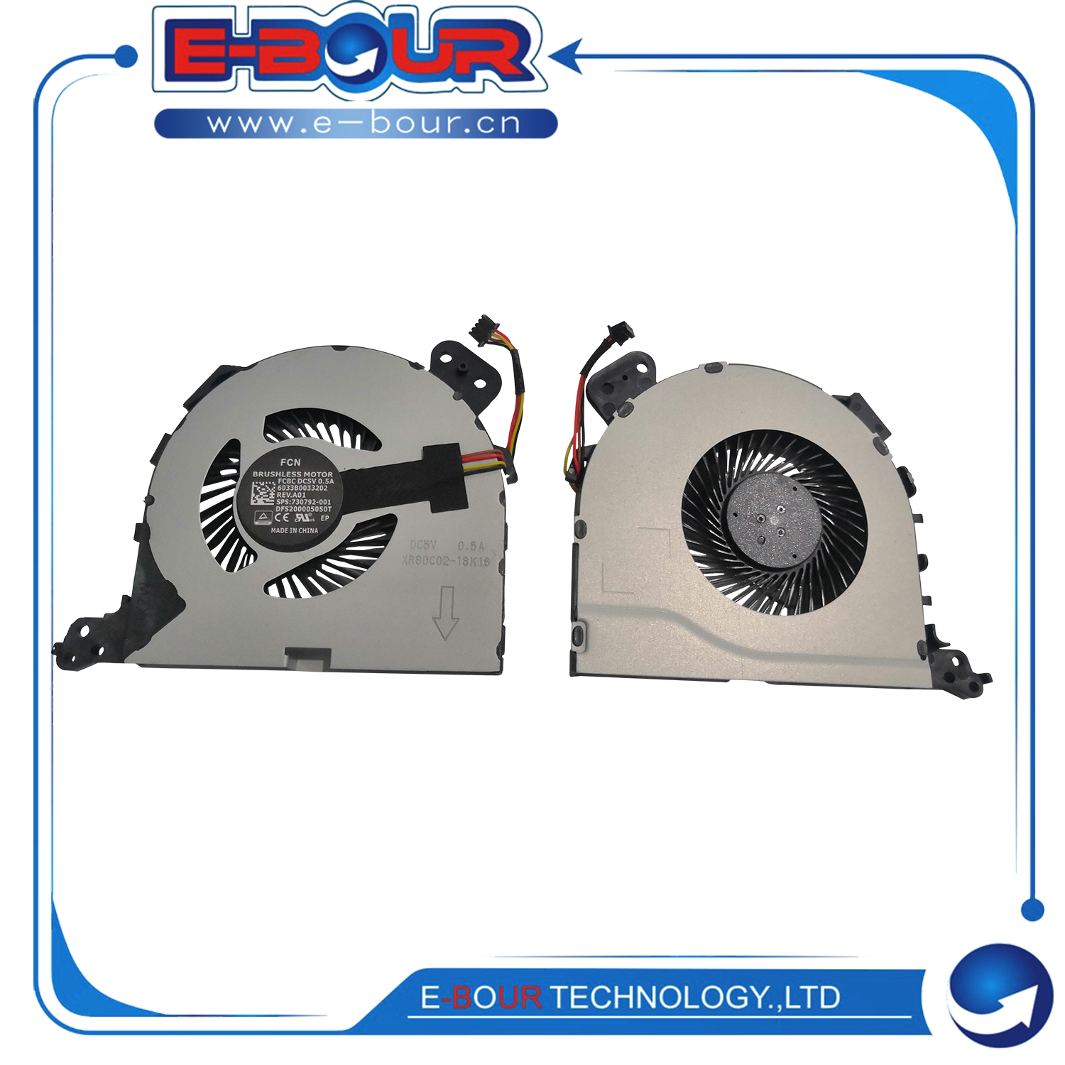 For Lenovo IdeaPad 320-15IKB Laptop CPU Fan