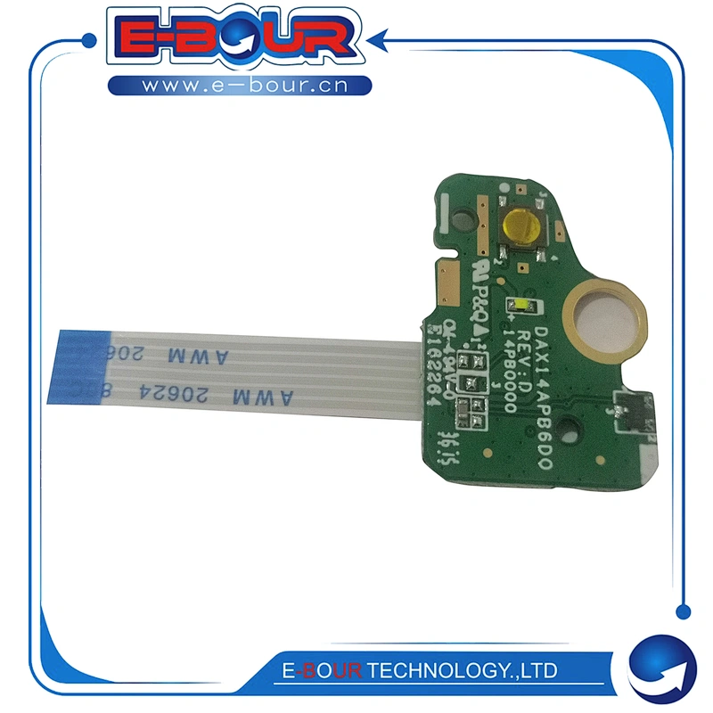 For HP 15-AB 15-A 15-AN DAX14APB6D0 Laptop Power Button Board