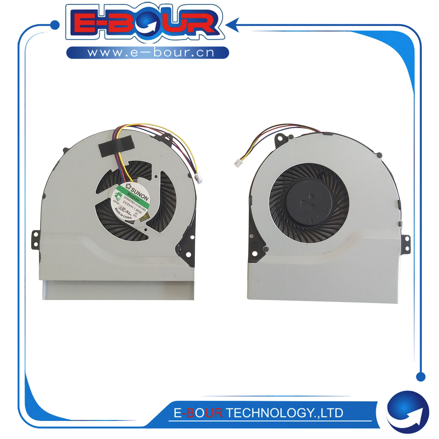 For Asus X450 X550 Laptop CPU Cooling Fan