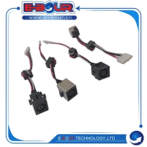 Laptop DC Power Jack Connector for Dell Inspiron 15R-5520 15R-7520 V3560 DC Adapter with Cable EB316W