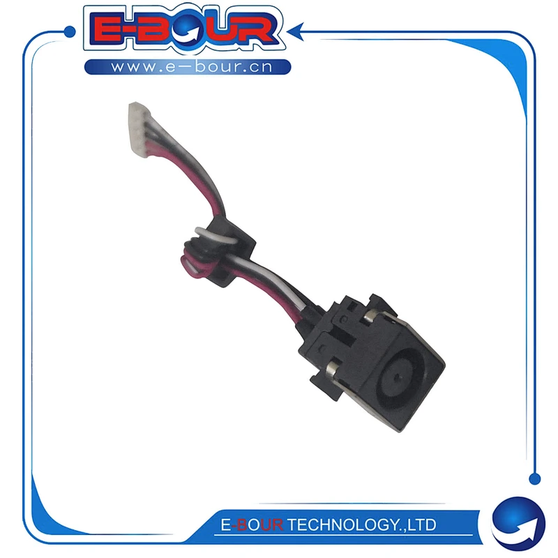 Laptop DC Power Jack Connector for Dell Inspiron 15R-5520 15R-7520 V3560 DC Adapter with Cable EB316W