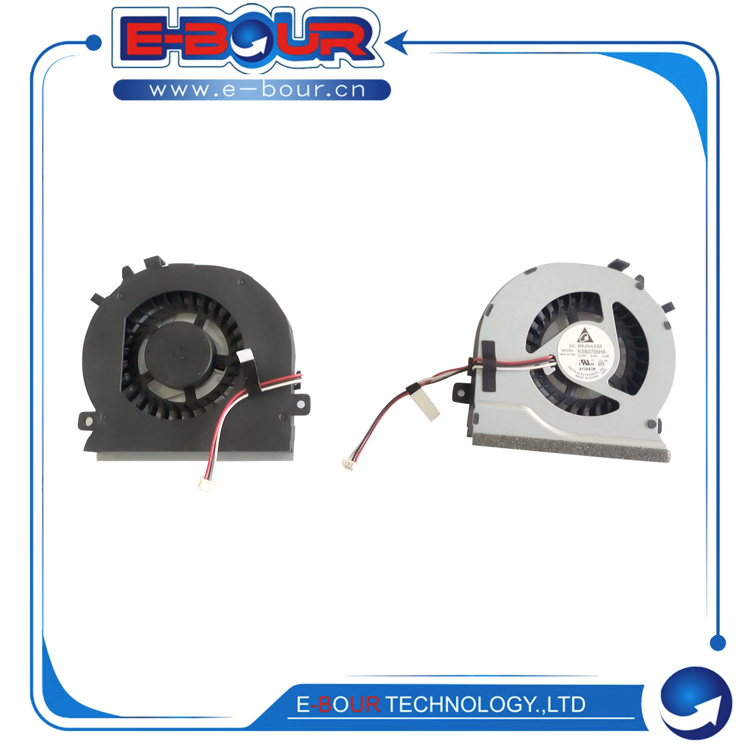 For Samsung NP275E NP270E4E NP270 KSB0705HA Laptop CPU Cooling Fan