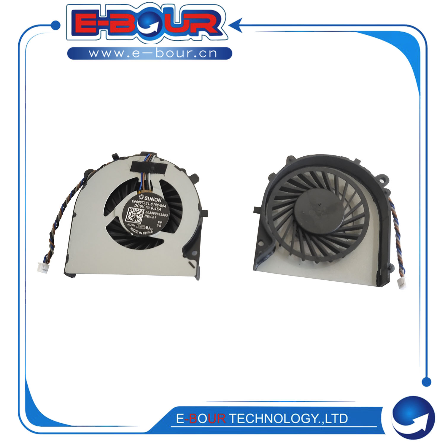 For HP 346-G3 348 340 G3 G4 14-AC 14-DF TPN-I124 Laptop CPU Fan
