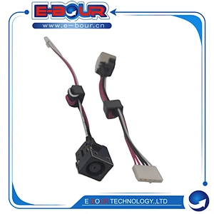 Laptop DC Power Jack Connector for Dell Inspiron 15R-5520 15R-7520 V3560 DC Adapter with Cable EB316W