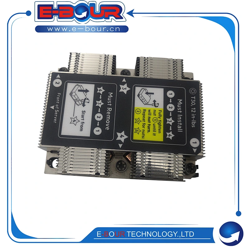 For HP DL580 DL360 DL560 G10 873588-001 867650-001 872452-001 Puer Copper CPU Heatsink Server Radiator Cooler