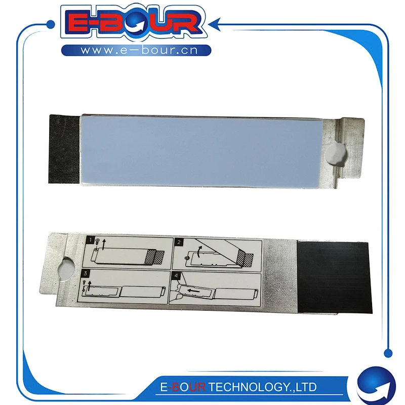 2nd M.2 Nvme NGFF 2280 SSD Caddy Copper Heatsink Thermal Pad for Dell G7 15 7500 7700