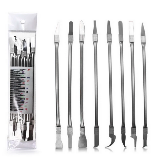 Repairing Opening Tool Kit Stainless Steel Metal Spudger for Mobile Phone Computer CPU NAND IC Chip Repair