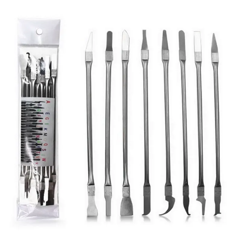 Repairing Opening Tool Kit Stainless Steel Metal Spudger for Mobile Phone Computer CPU NAND IC Chip Repair