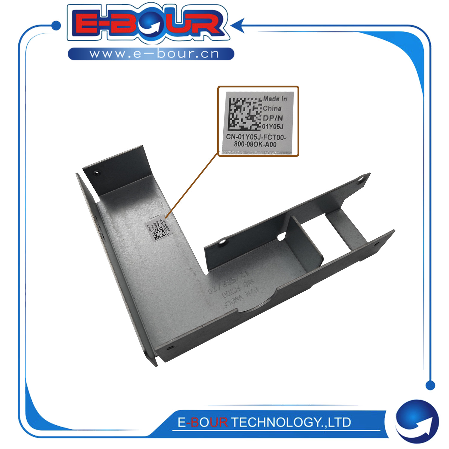 For Dell 14G 1Y05J 2.5 to 3.5 SAS SATA Hard Disk Drive Caddy HDD Server Tray