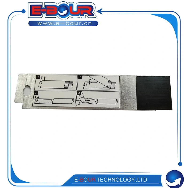 2nd M.2 Nvme NGFF 2280 SSD Caddy Copper Heatsink Thermal Pad for Dell G7 15 7500 7700
