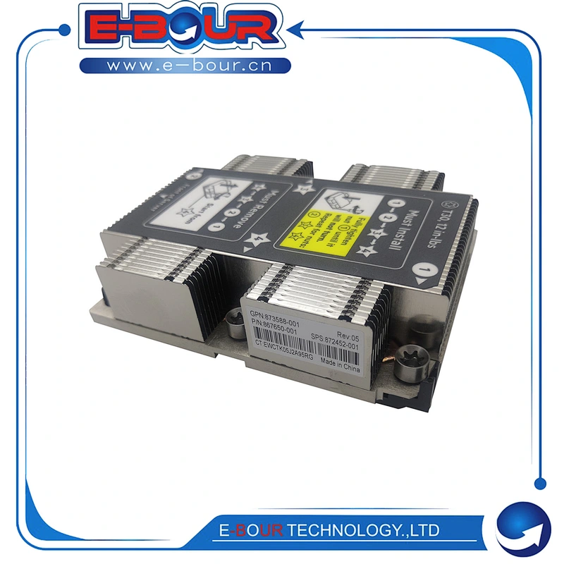 For HP DL580 DL360 DL560 G10 873588-001 867650-001 872452-001 Puer Copper CPU Heatsink Server Radiator Cooler