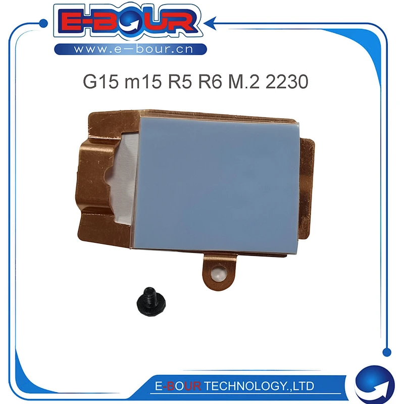 2nd M.2 SSD Heatsink Hard Drive Cover Thermal Heat Shield Bracket for Dell Alienware M15 R5 R6 M.2 2230 G15 5510 5511