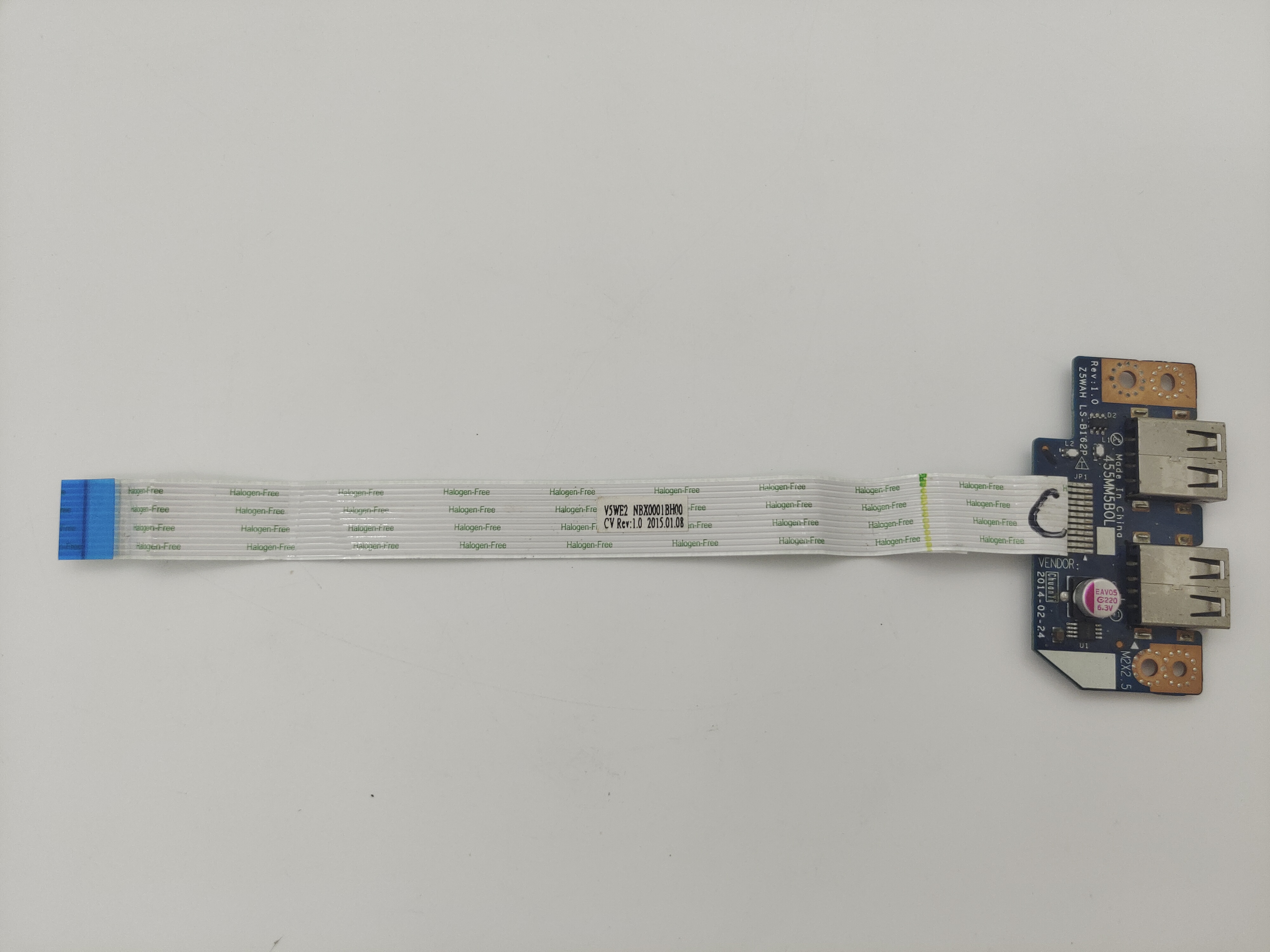 For Acer E5-571 LS-B162P Laptop USB Board