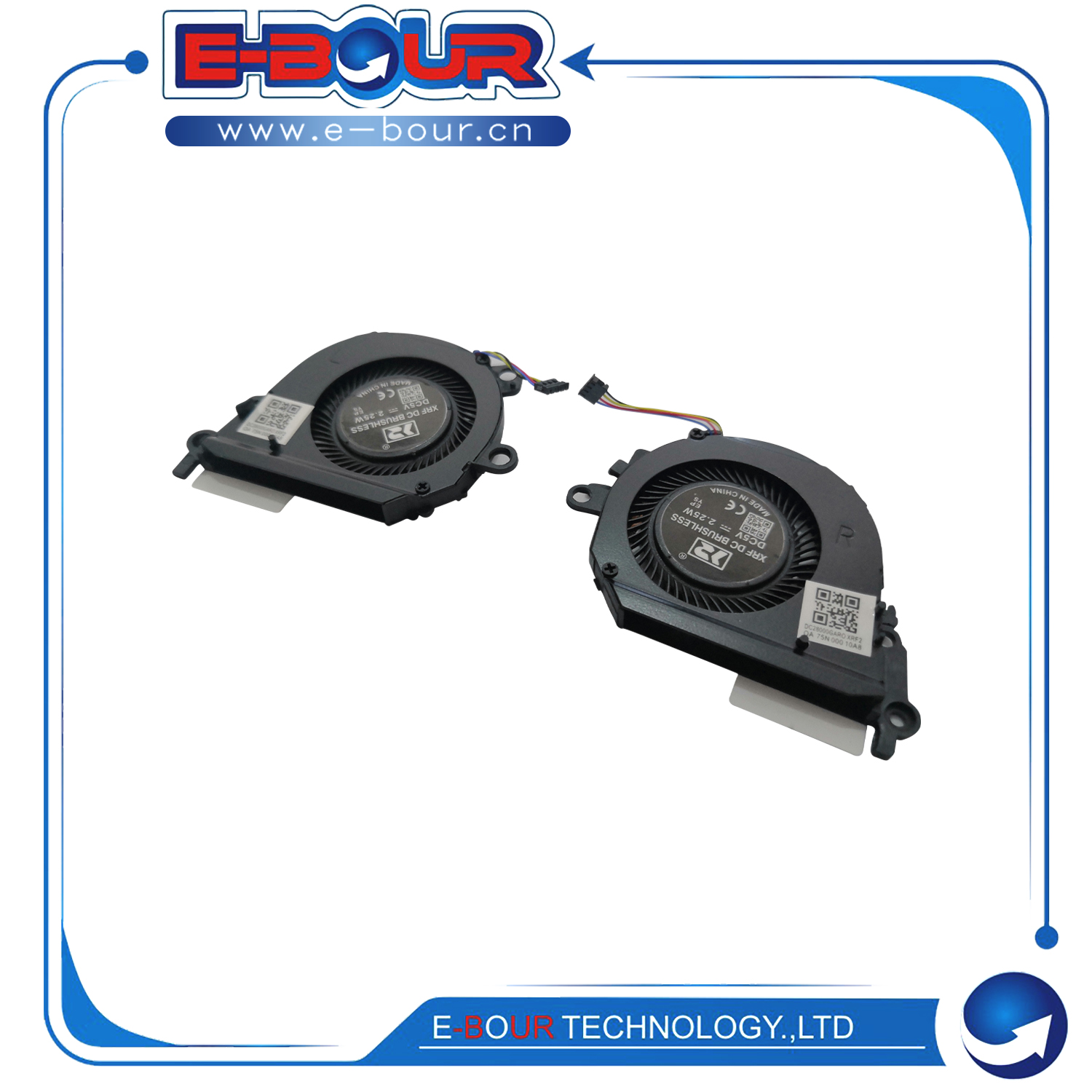 For HP Spectre X360 13-AE 13T-AE000 Laptop CPU GPU Cooling Fan