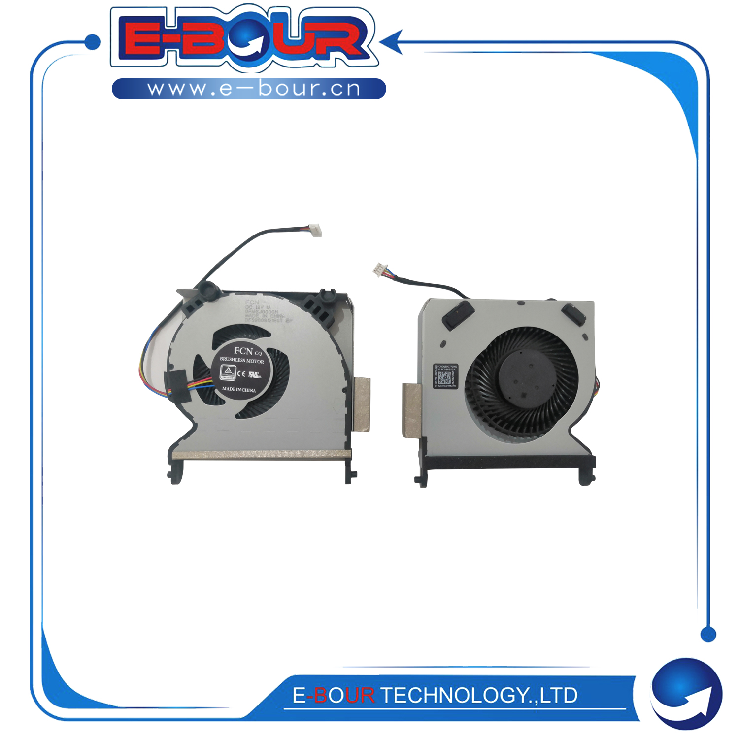 For HP 400 G6 Laptop CPU Cooling Fan
