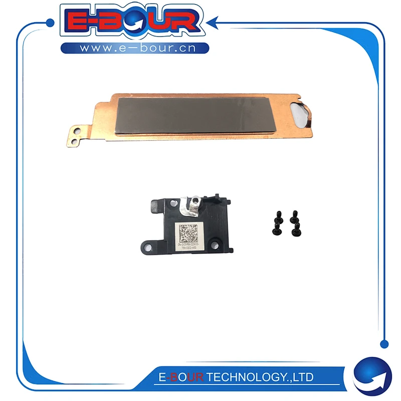 2nd SSD Heatsink Hard Drive Cover Thermal Heat Shield Bracket for Dell E5470 E5570 M.2