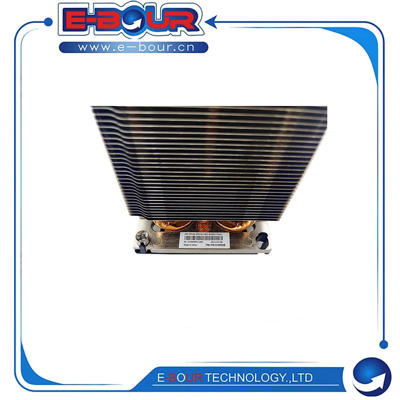 Processor Heatsink Module for Lenovo ThinkSystem ST558 ST550 01KP658 Puer Copper CPU Server Heatsink