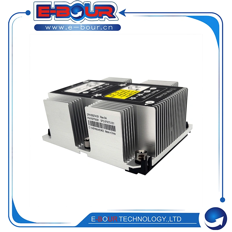 Processor Heatsink Module for HP DL388 DL380 G10 875070-001 873592-001 839274-0018 Puer Copper CPU Server Heatsink