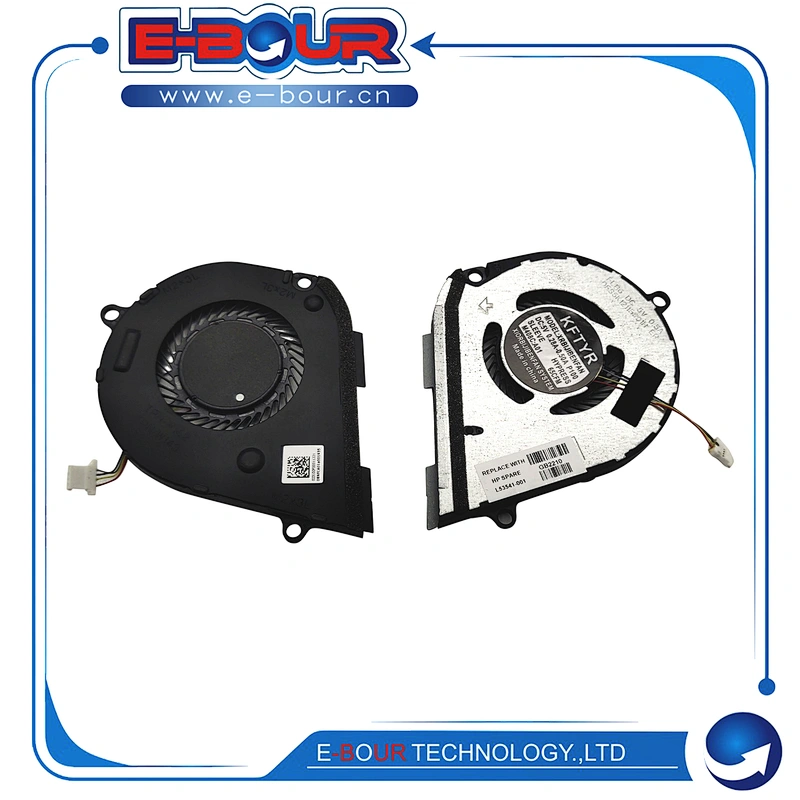 For HP Envy X360 15-DR 15-DS Laptop CPU Cooling Fan