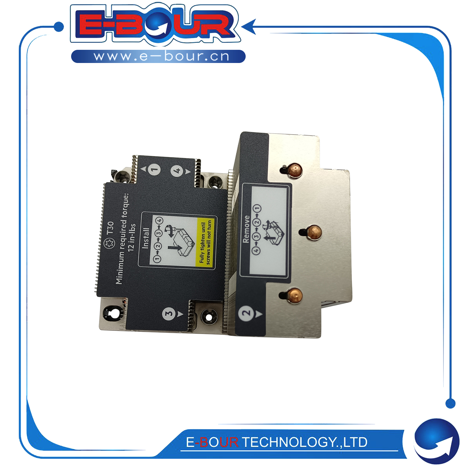 Processor Heatsink Module for HP DL388 DL380 G10 875071-001 839275-001 873594-001 High Performance Puer Copper CPU Server Heatsink