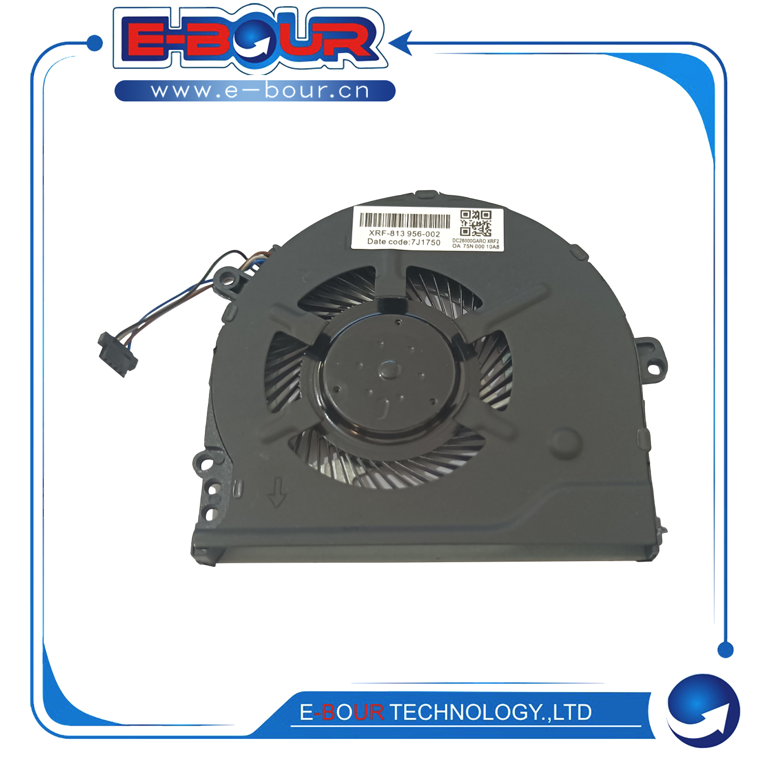 For HP 15-CC Laptop CPU Cooling Fan
