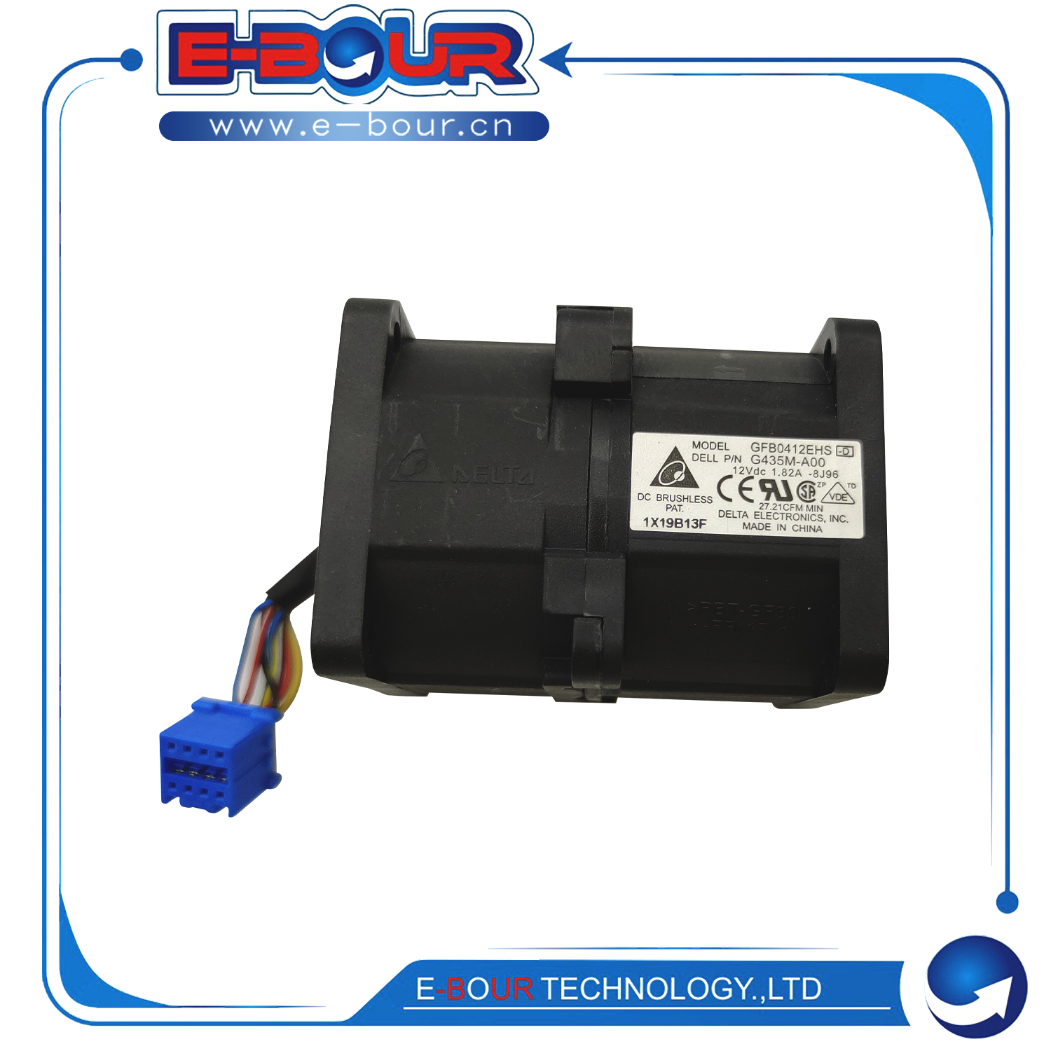 For Dell PowerEdge R310 G435M 0G435M CPU Heatsink Cooler Fan Server Radiator Hotplug fan