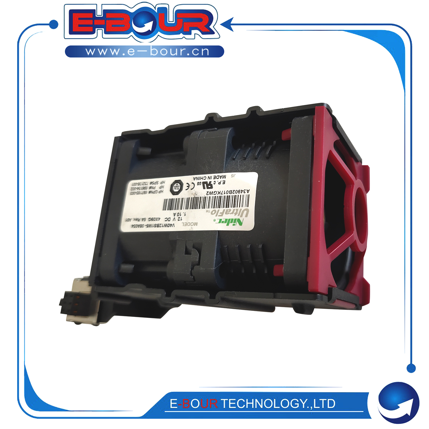 For HP DL360 DL360E DL360P GEN8 G8 697183-003 696514-002 732136-001 CPU Heatsink Cooler Fan Server Radiator Hotplug fan