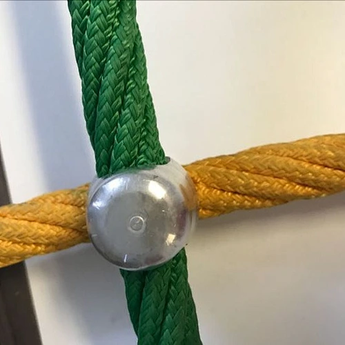 6 Strands Stainlees Steel Cables Polyester Rope(With Braided Ply) Used In Swing