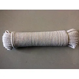 4mm Natural Braided Cotton Rope For Sale