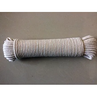 4mm Natural Braided Cotton Rope For Sale