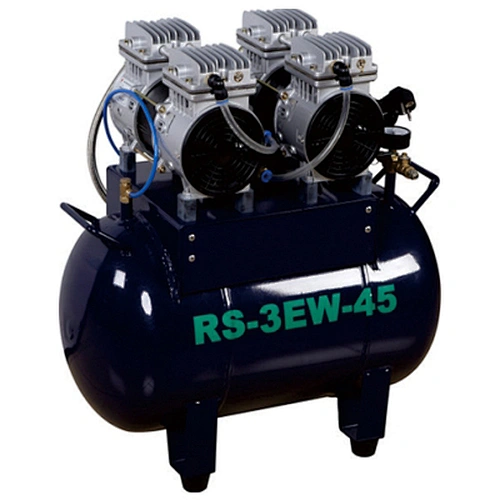 Oil free air compressor ,45L can support 3 dental unit