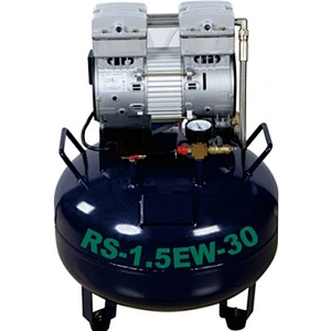 Oil free air compressor, 30L can support 1 dental unit