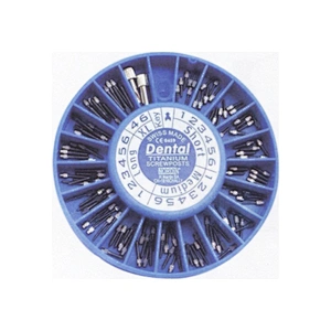 DC25 Titanium screw posts