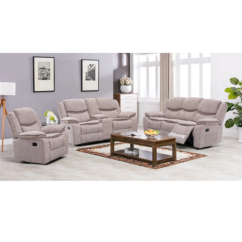 Frank Furniture Antique 3 2 1 Leather Electric Recliner Sofa Chair Elderly Recliner Chair