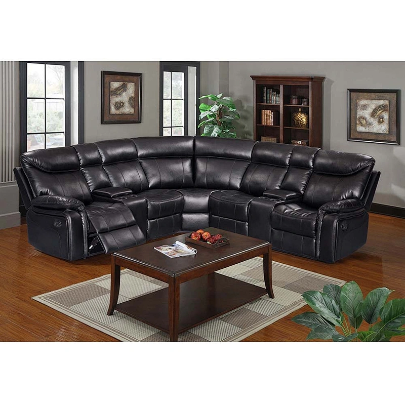 Hot Sale  Design Ccorner Recliner Lurxy Sofa Living Room Furniture  Sectional Sofa