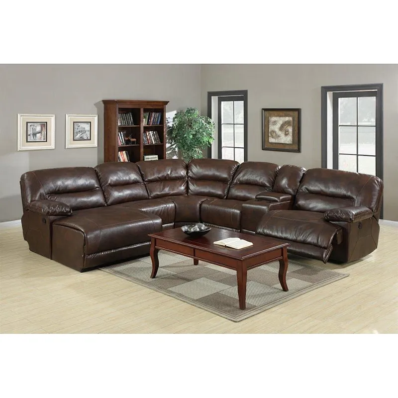 New show morden style sofa set 7 seater luxury home furniture high quality electric recliner sofa
