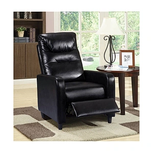 Europe Style Leisure Arm Chair For Living Room Luxury Indoor PU/Leather Office Chair Cheap Push Back Recliner Chair