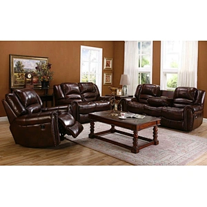 Wholesale Furniture  New Modern High Quality 3+2+1 Sectional Recliner Sofa  For Living Room