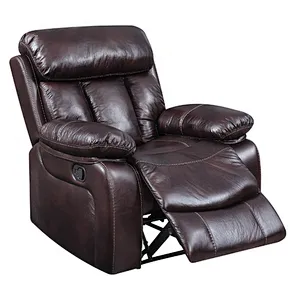 Recliner sofa 3 seater modern design recliner chair living room furniture leather recliner sofa