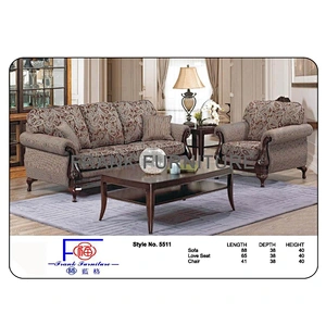American modern comfortable and healthy sponge cushion high quality fabric living room 3+2+1 sofa sets