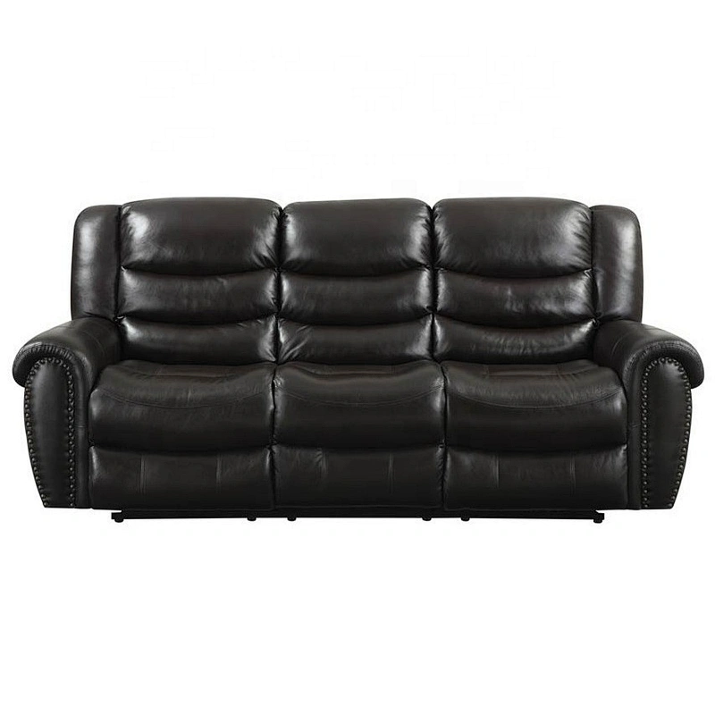 Top sale loveseat recliner with nail and console cup holder modern recliner leisure sofa chair
