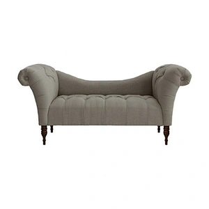 With solid wood sofa legs European modern minimalist style reasonable and healthy design comfortable sponge double sofa