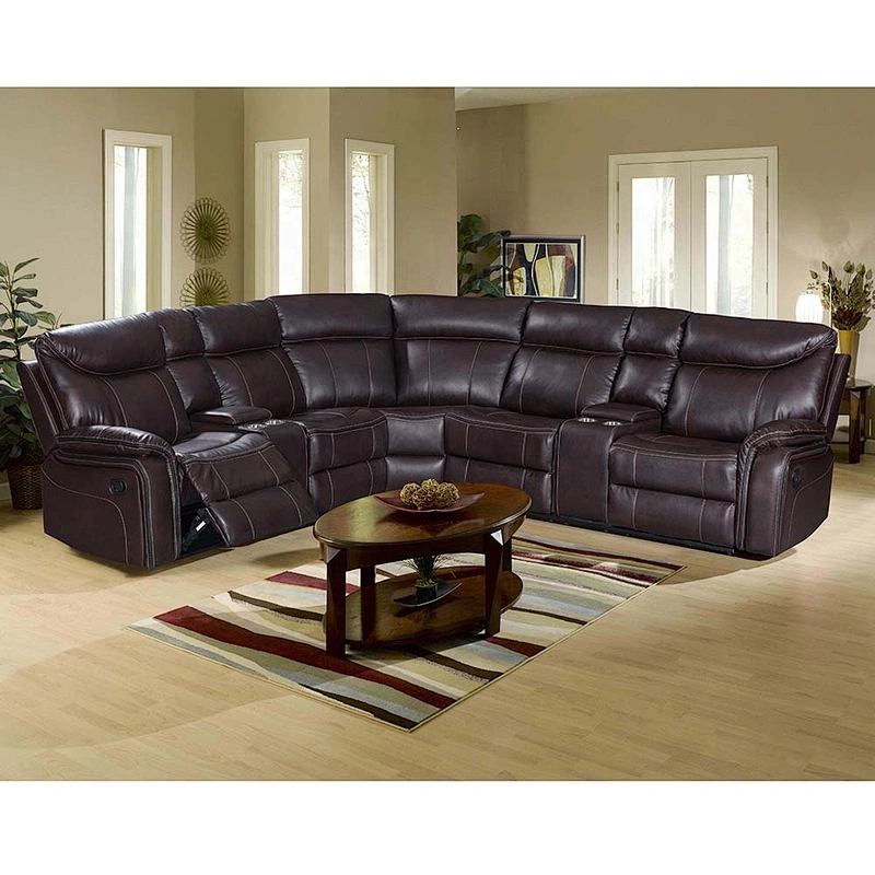 Hot Sale  Design Ccorner Recliner Lurxy Sofa Living Room Furniture  Sectional Sofa