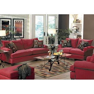 Gray cloth modern minimalist style with low armrests three seats living room corner sofa cover