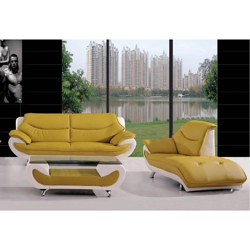 High Quality  Cheap Factory Direct Price Living Room Furniture Sectional  Sofa With End Table