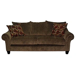 European retro style brown soft flannel with low armrests high quality home living room knit sofa cover