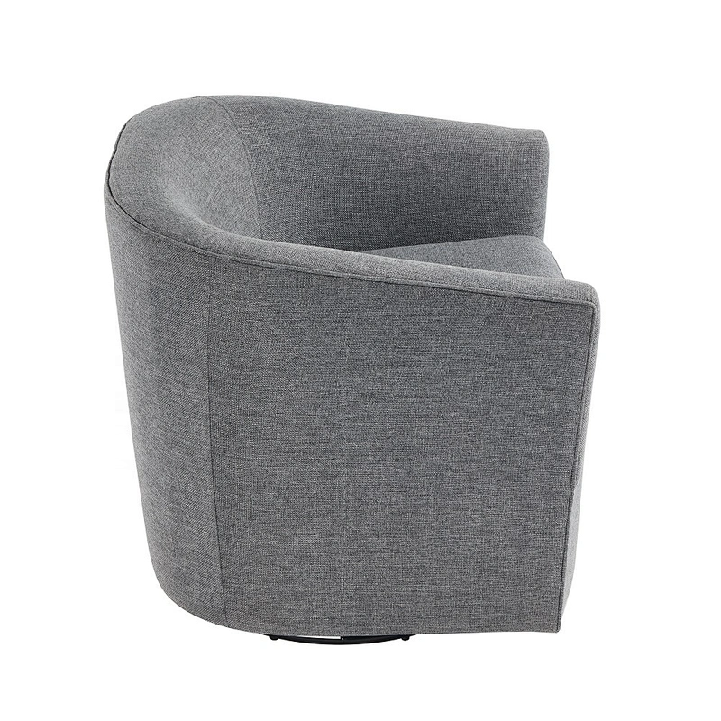 Hot Sale Swivel Sofa Chair Fabric  Single Seater Sofa