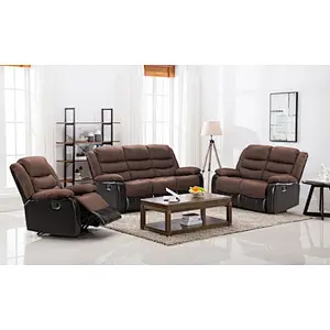 Frank Furniture Classic Model Recliner Leather Sofa Chair Electric Customized Rocker Recliner Sofa Set